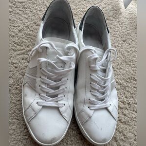 KOIO Fabro Worn Leather Low-top Sneakers In Lafayette size 9